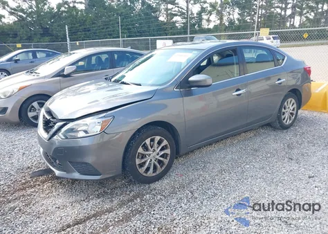 2019 Nissan Sentra Sv из США, поврежденный, VIN 3N1AB7AP1KY452490